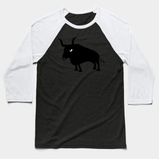 Angry Animals: Bull Baseball T-Shirt